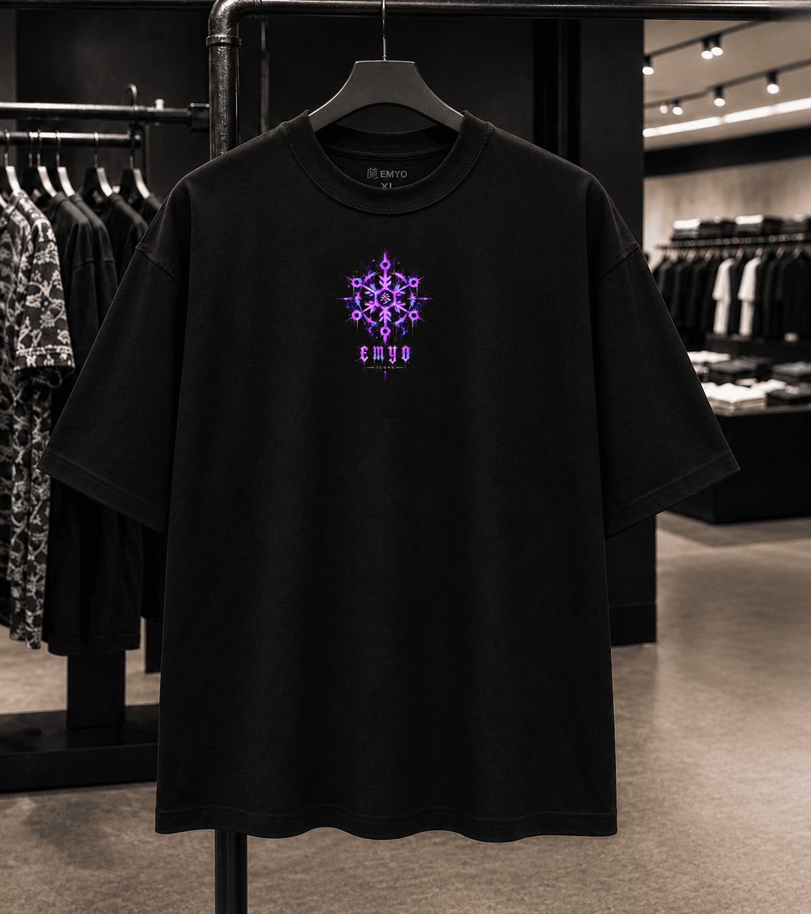 Akaza Blood Art Premium Tee miniatura 1