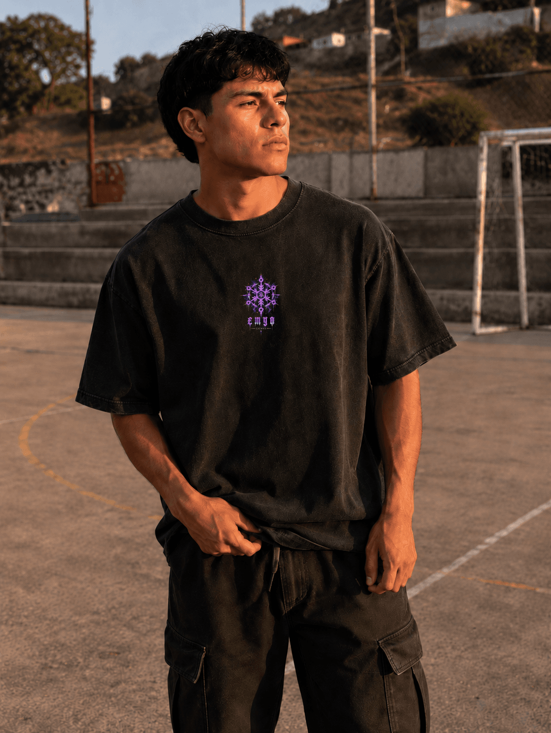 Akaza Blood Art Premium Tee miniatura 3