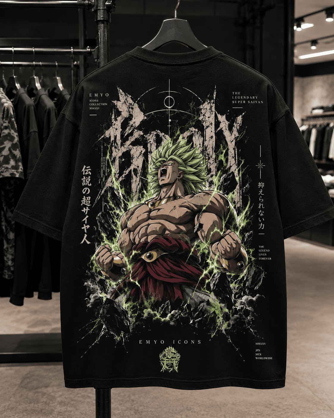 Broly Rugido Premium Tee