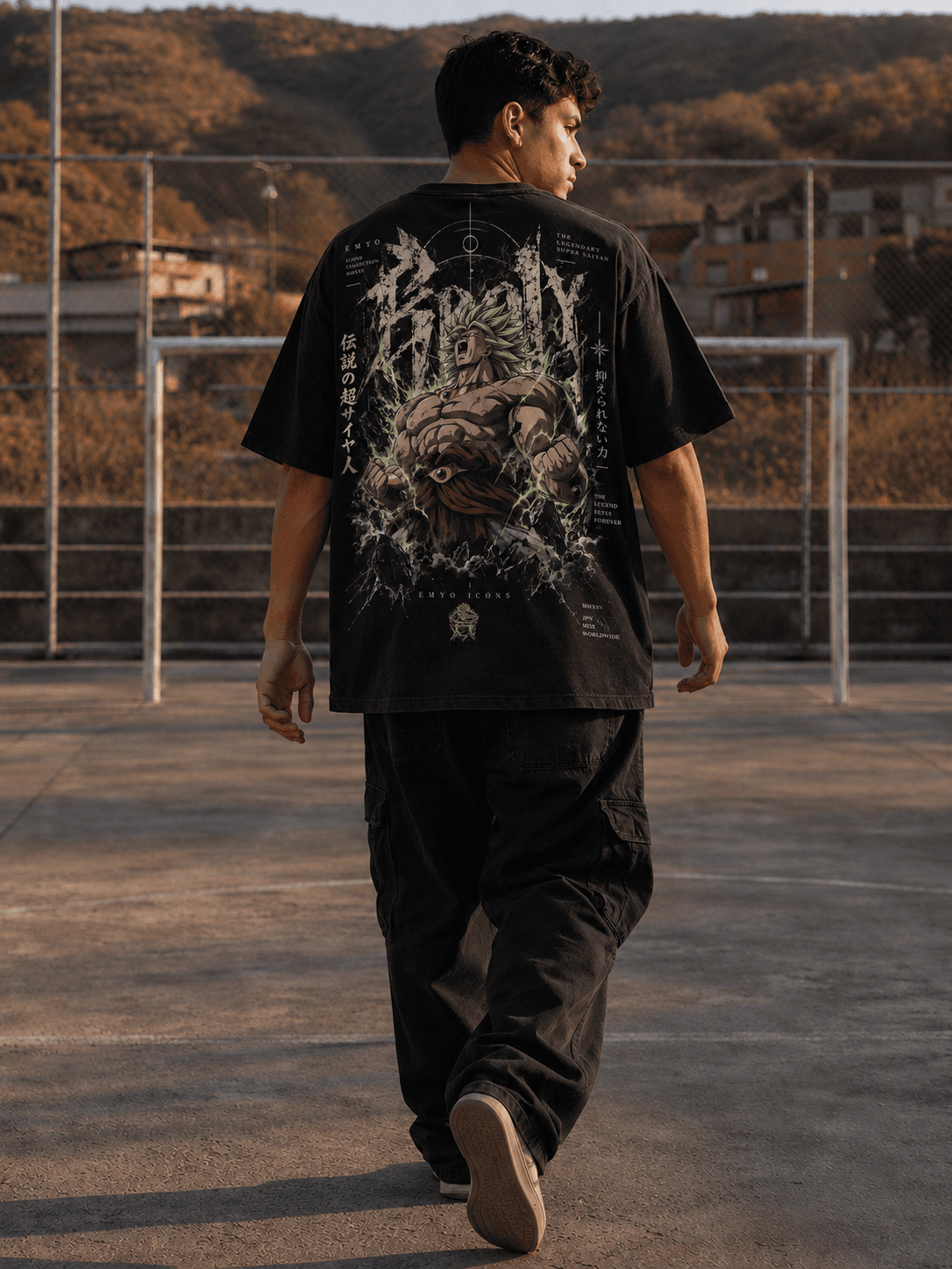 Broly Rugido Premium Tee miniatura 6
