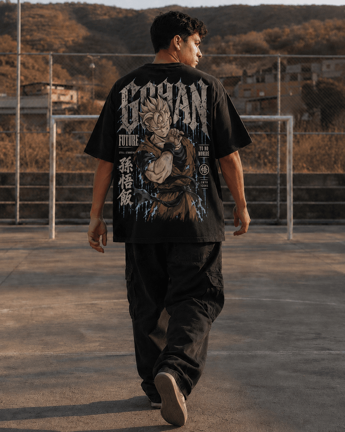 Future Gohan Premium Tee miniatura 6