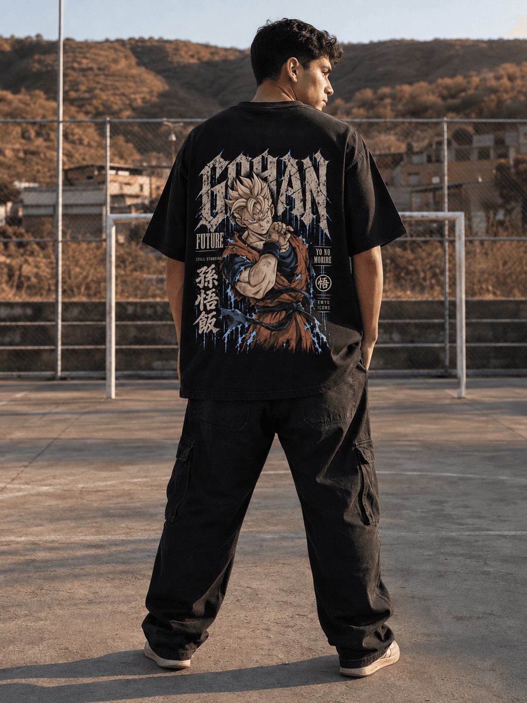 Future Gohan Premium Tee miniatura 4