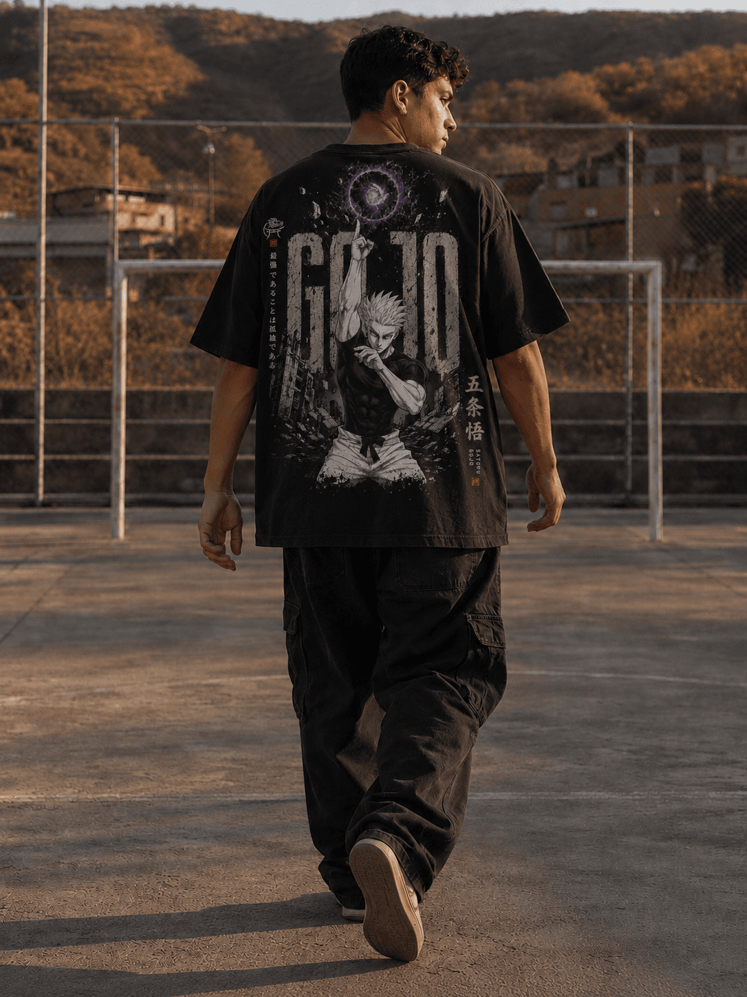 Gojo Púrpura Premium Tee miniatura 6