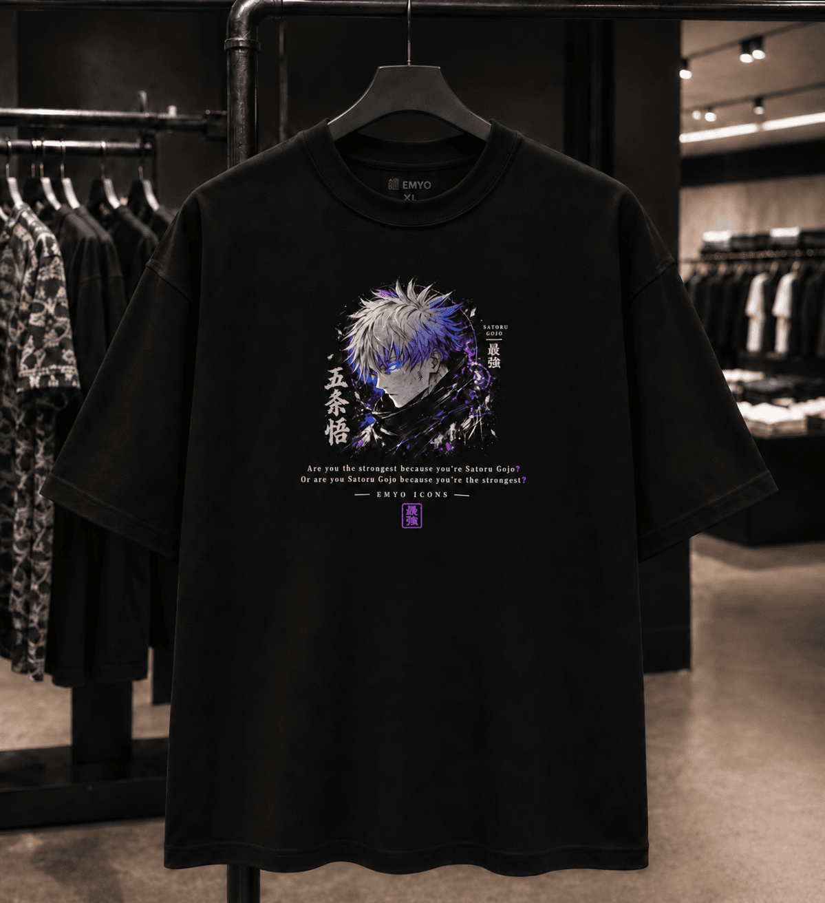 Gojo Púrpura Premium Tee miniatura 1