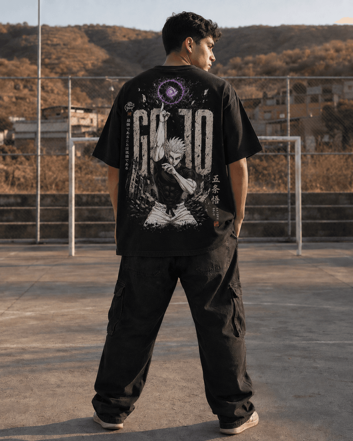 Gojo Púrpura Premium Tee miniatura 4