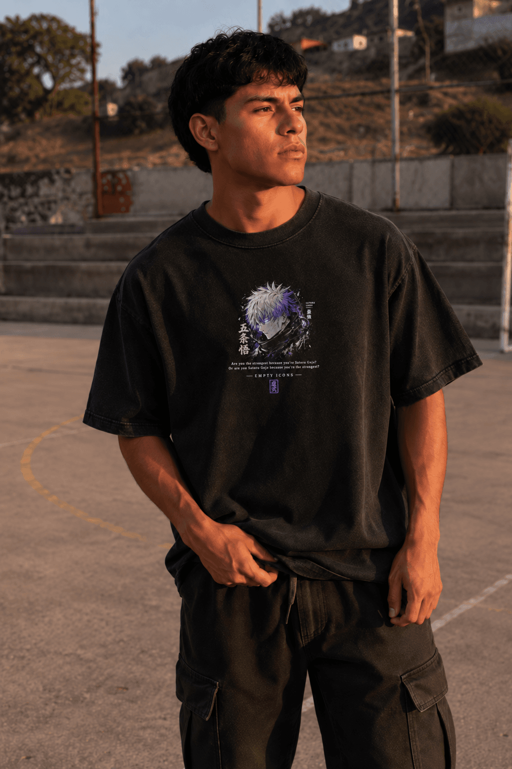 Gojo Púrpura Premium Tee miniatura 3