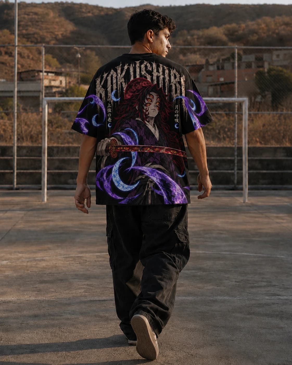Kokushibo Premium Tee miniatura 6