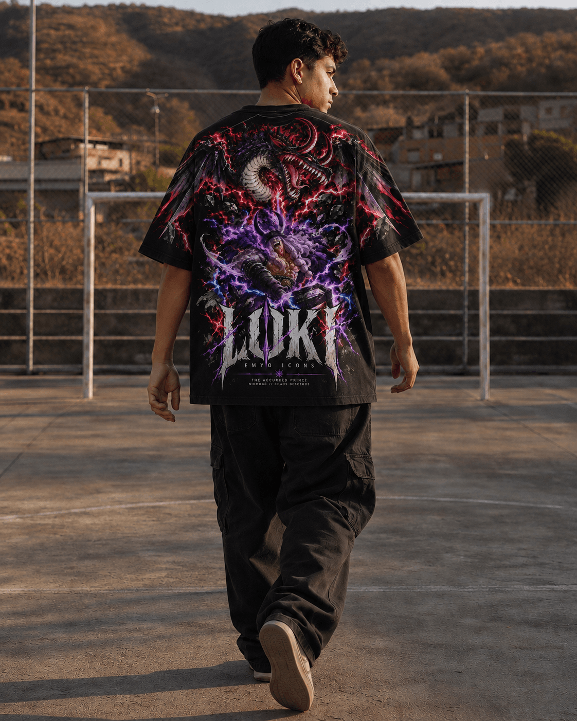 Loki Niddhogg Icons Tee miniatura 6