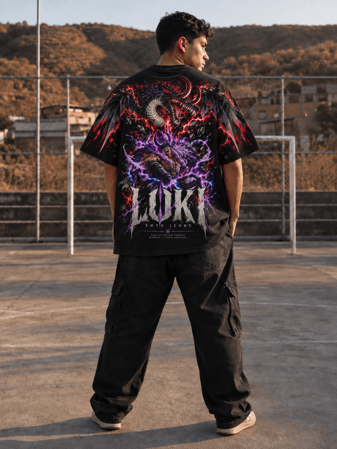 Loki Niddhogg Icons Tee miniatura 4