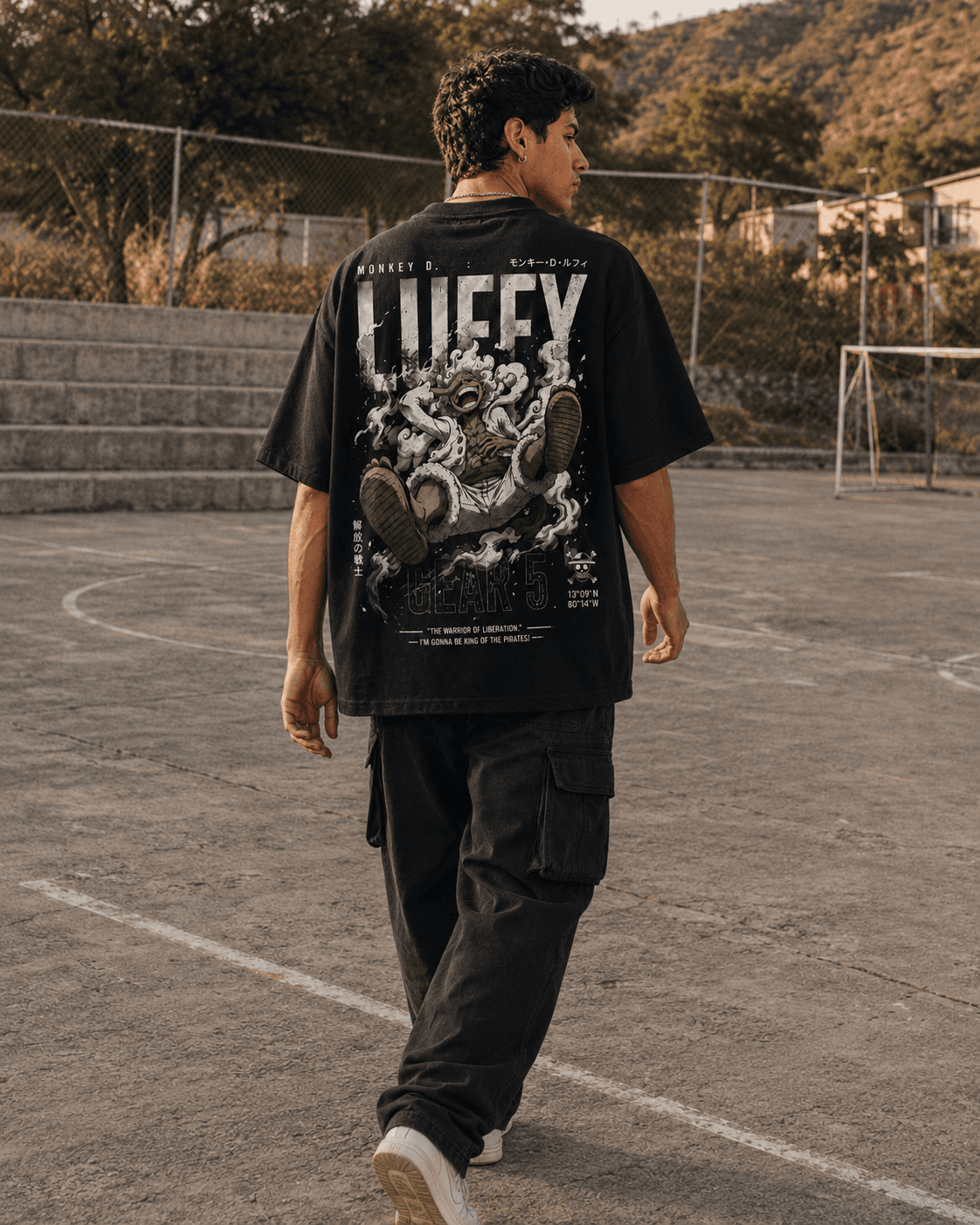 Luffy Gear 5 Premium Tee miniatura 6