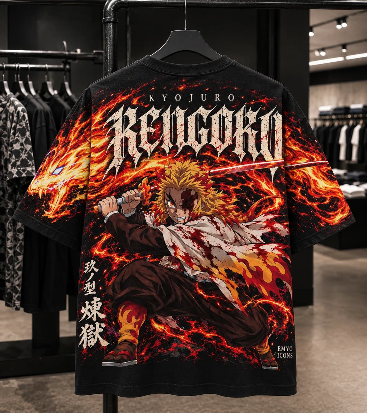 Rengoku Drop 03 Premium Tee · Demon Slayer Collection de EMYO