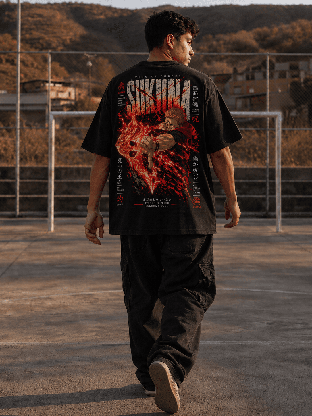 Sukuna Itadori Premium Tee miniatura 6