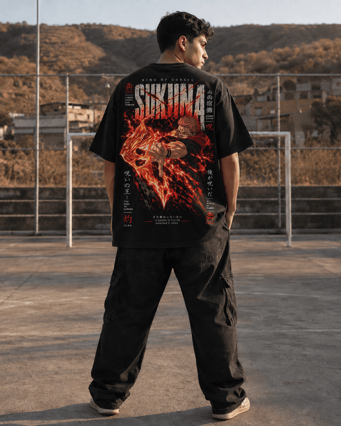 Sukuna Itadori Premium Tee miniatura 4