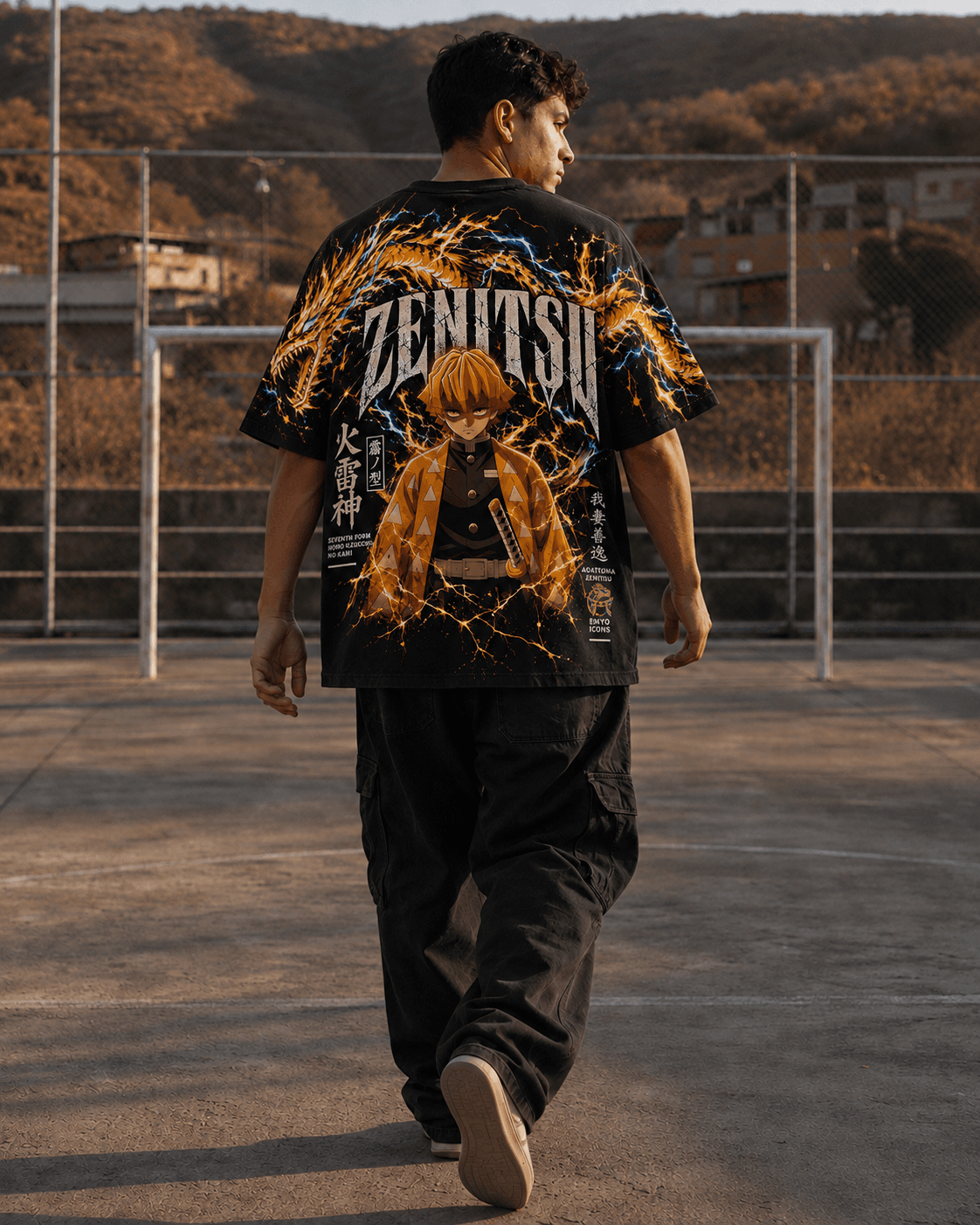 Zenitsu Thunder Icons Tee miniatura 6