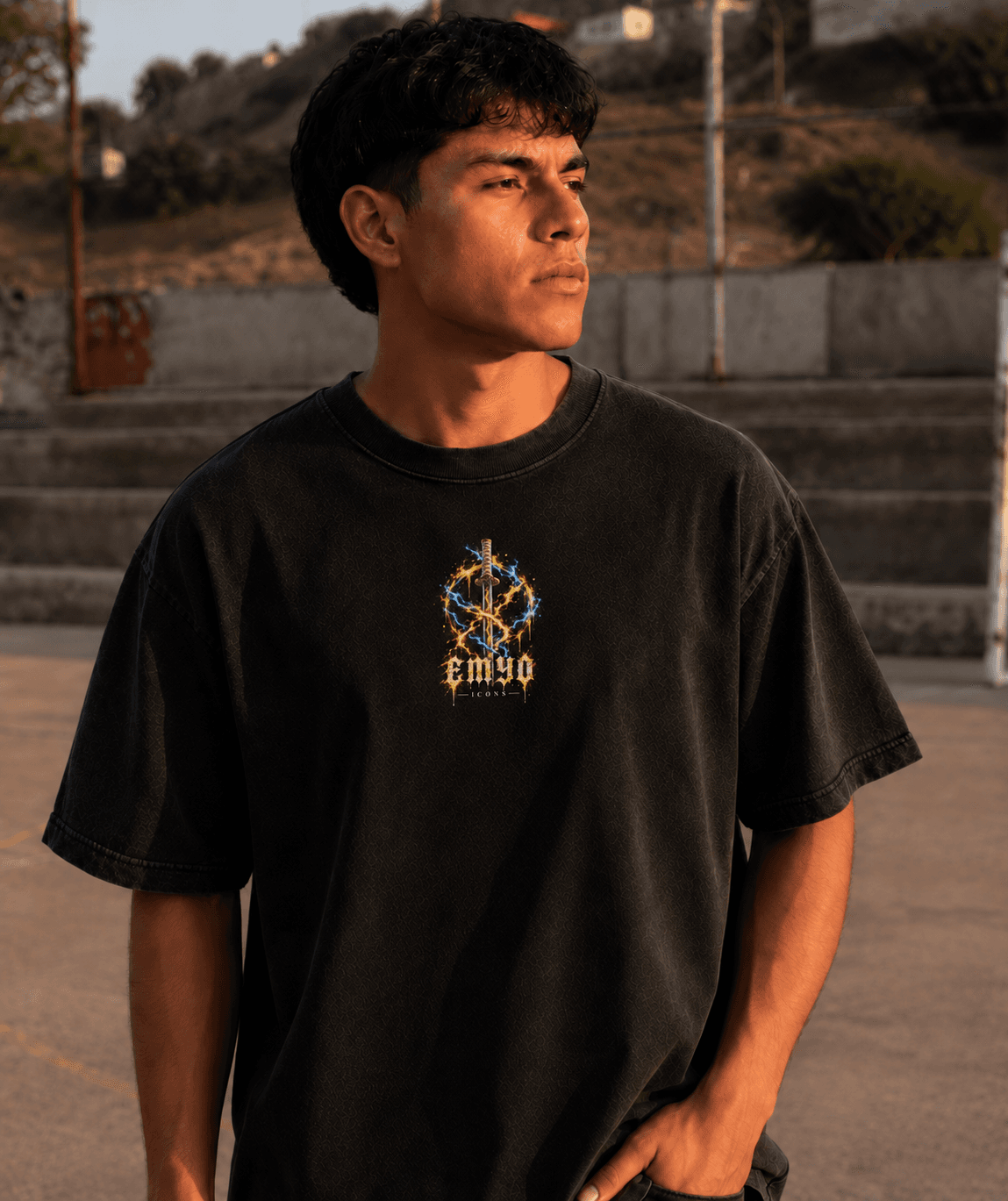 Zenitsu Thunder Icons Tee miniatura 5